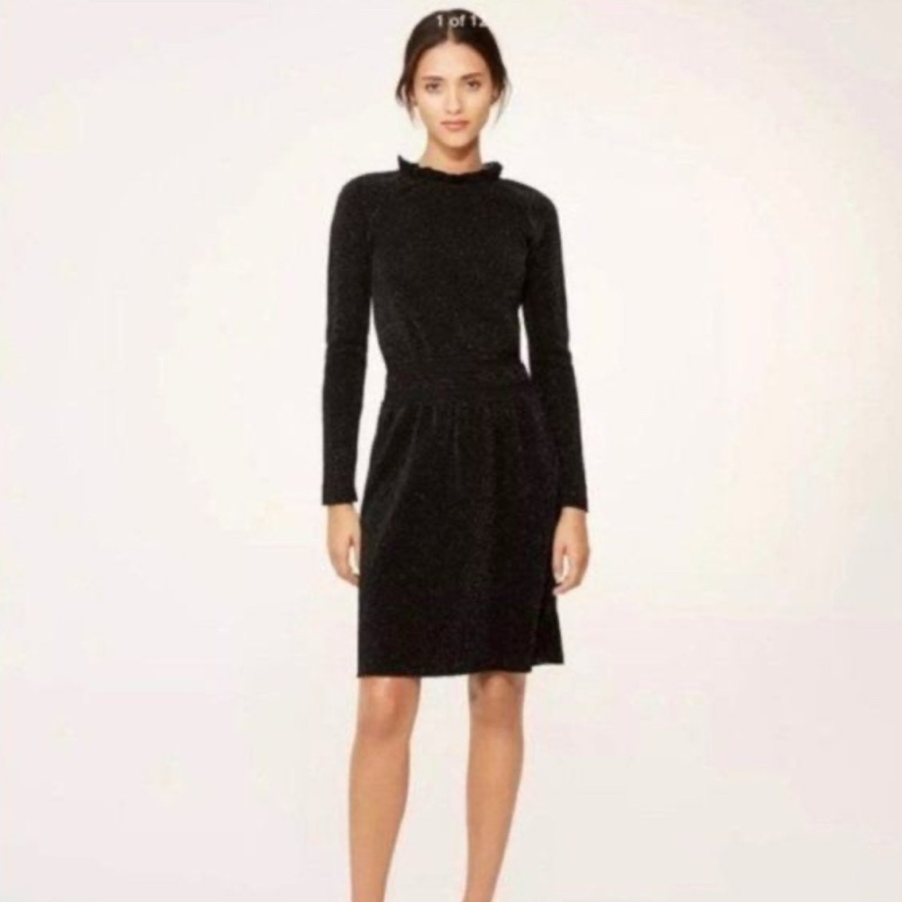 Tory Burch Black Metallic Isabella Dress